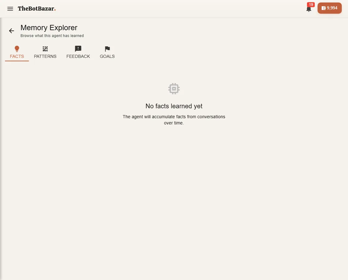 Memory explorer